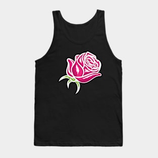 Pinky rose Tank Top